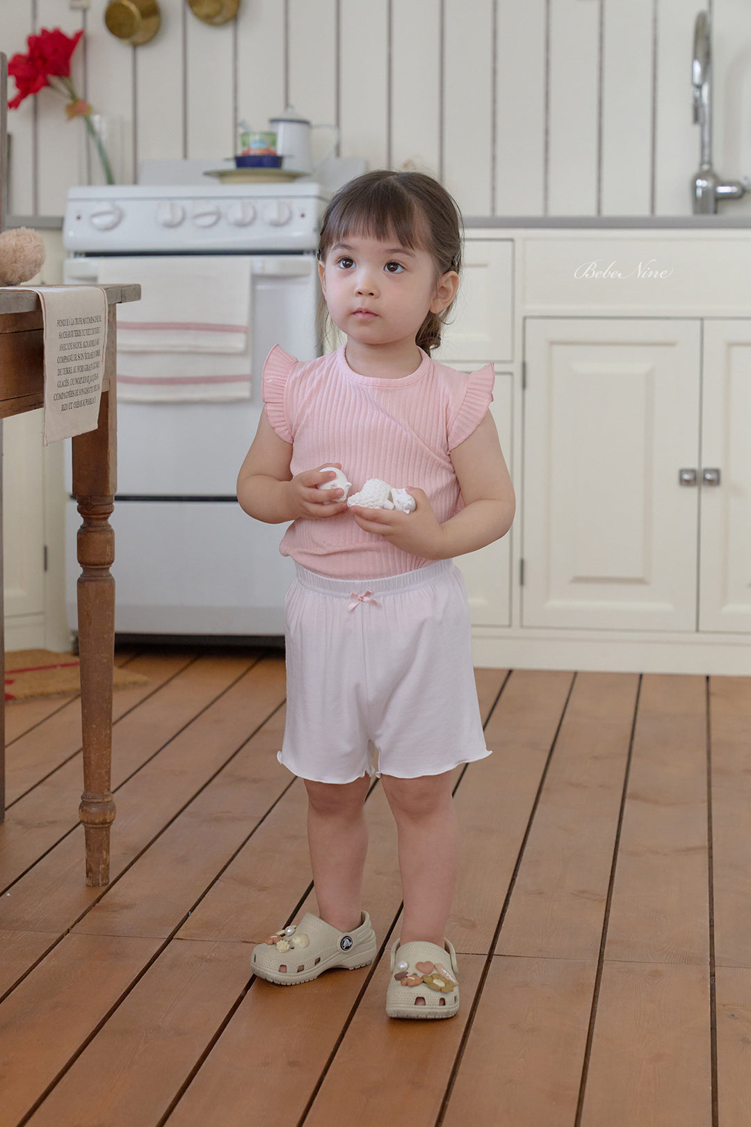 韓國童裝 26夏| BN34 And Summer Frill Tee And 夏日荷葉邊T恤