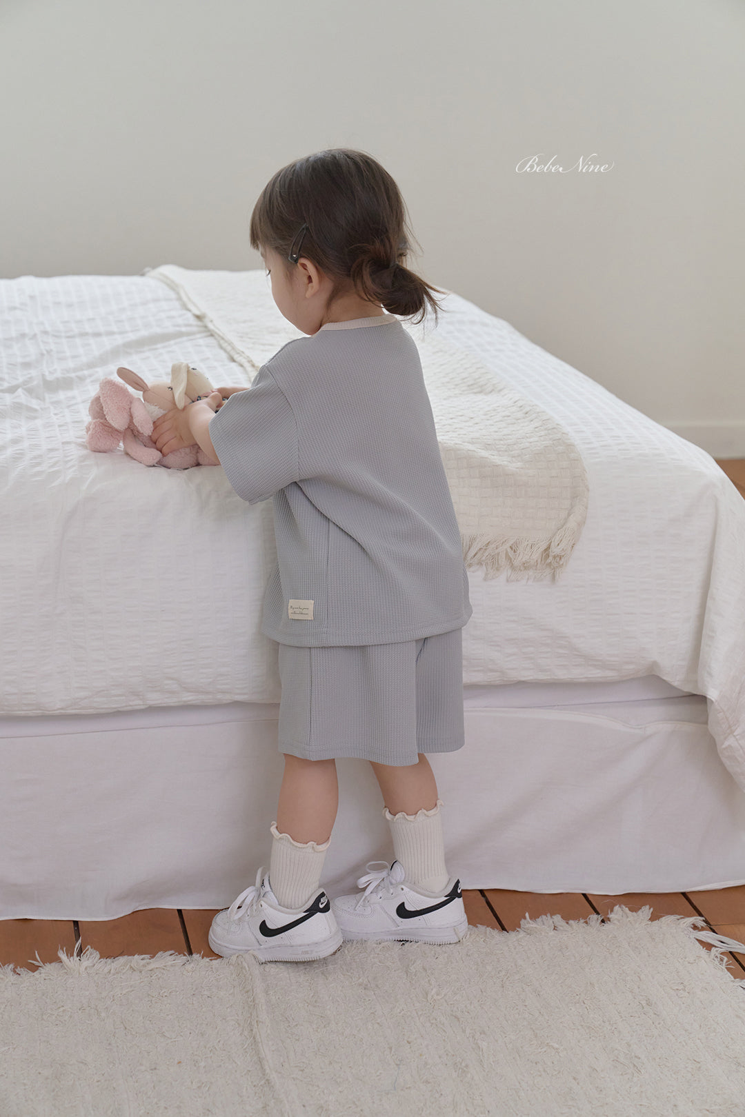 韓國童裝 26夏| BN31 Carrie Waffle Set 凱莉華夫格套裝