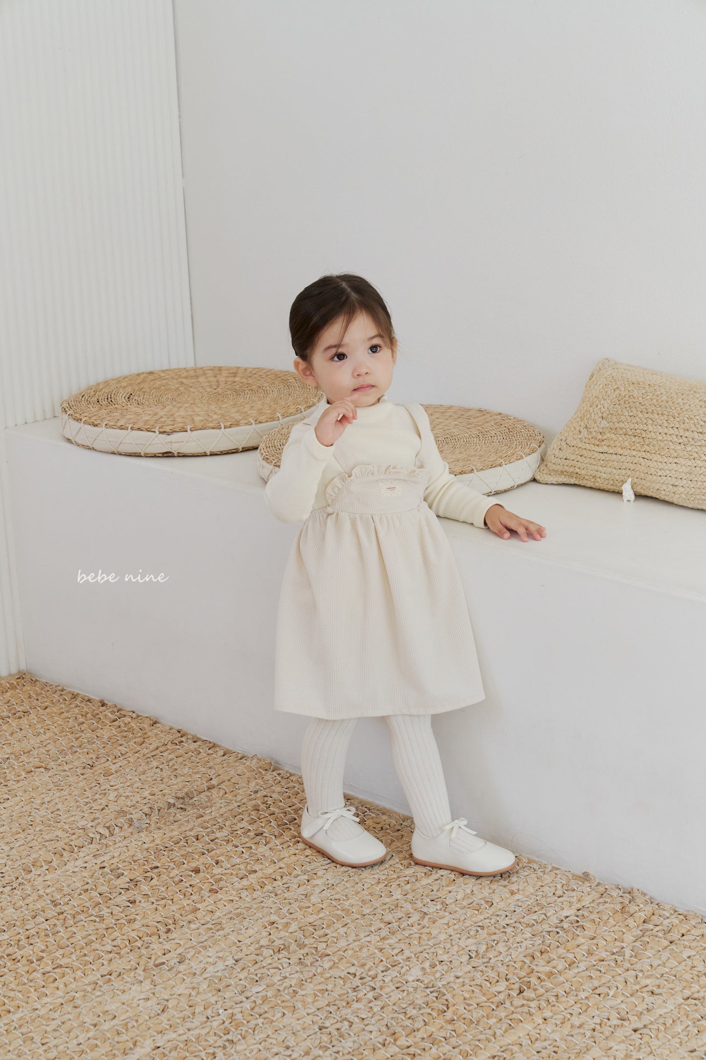 韓國童裝 25秋冬| BN25432 Bong Bong Overall Dress