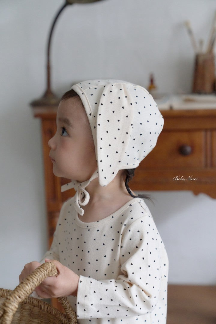 韓國童裝 26秋| BN14 Rib Dot Suit 包屁衣 (6M-18M)