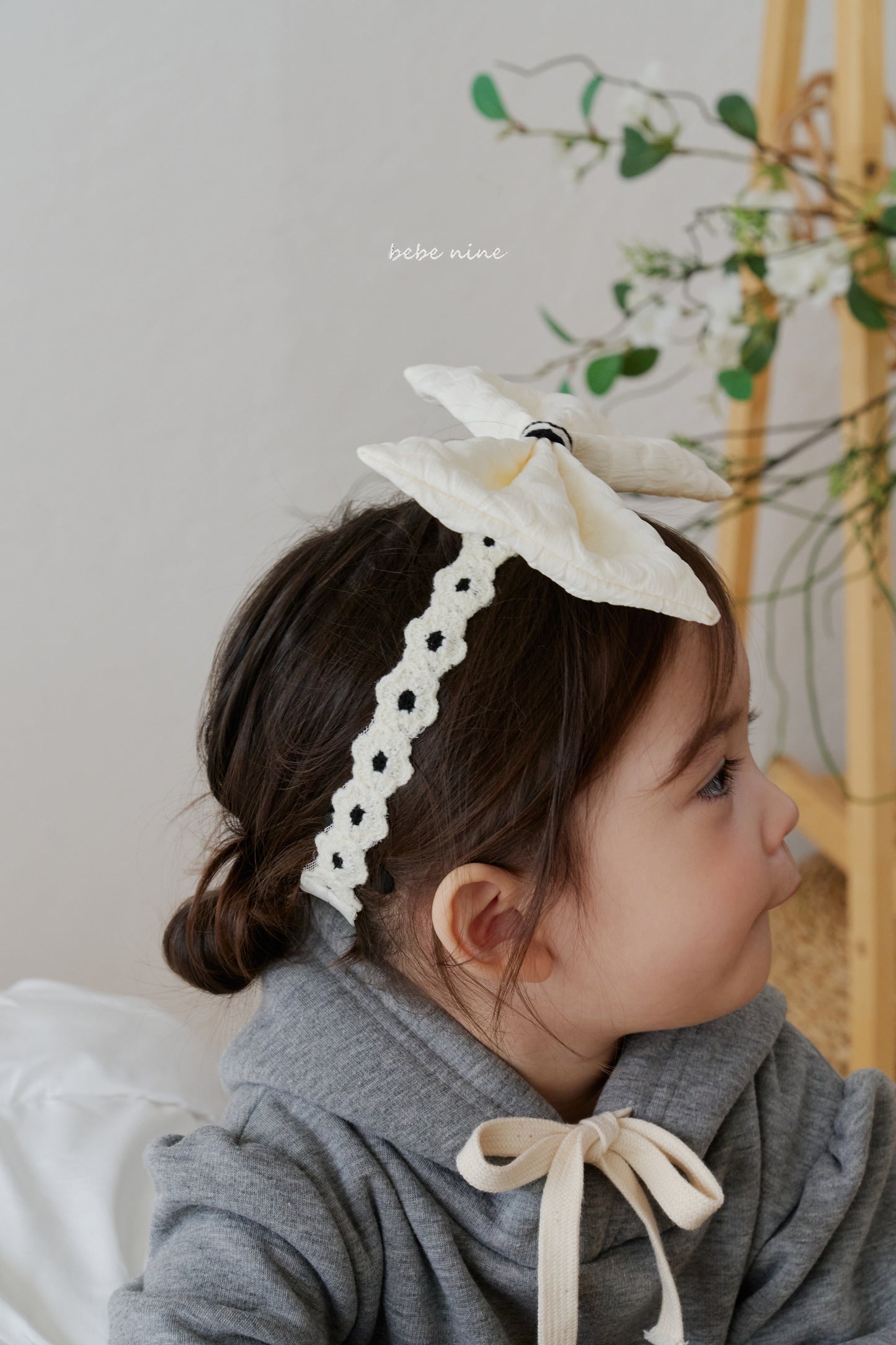 韓國童裝 25秋冬| BN25444 Ribbon Hairband