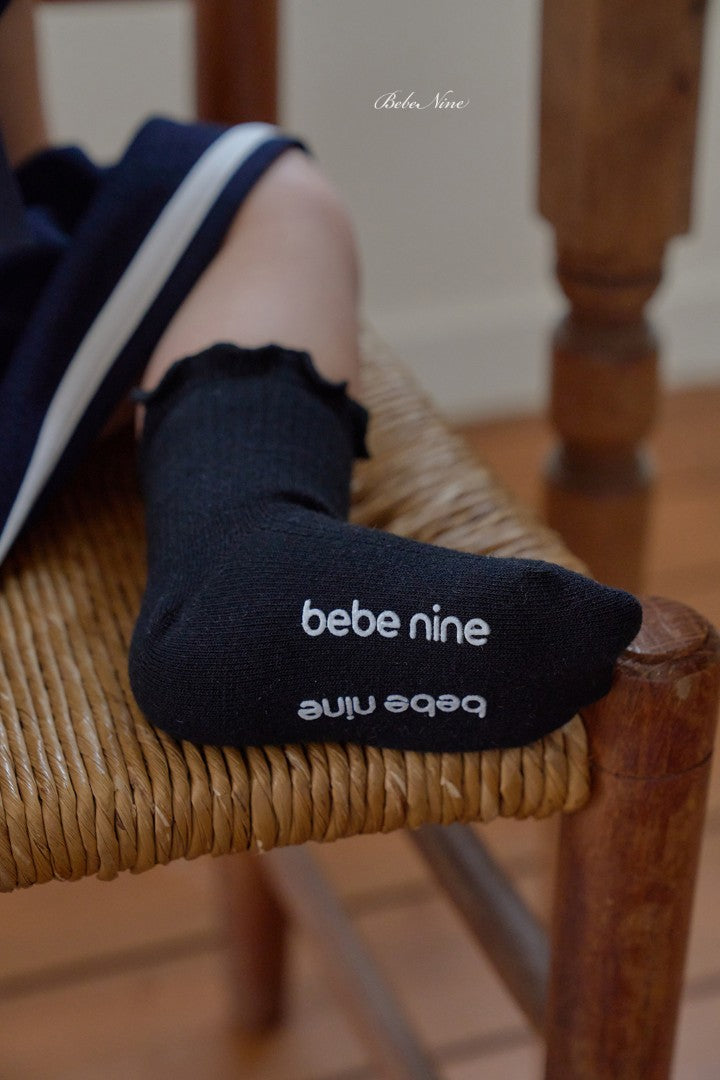 韓國童裝 26秋| BN64 Nine Frill Knee Socks Set 膝上襪(3雙裝) (S-L)