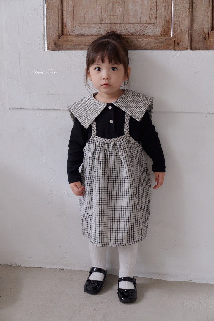 韓國童裝 26秋| BN41 Kiriel Overall Skirt 吊帶裙 (75-115)
