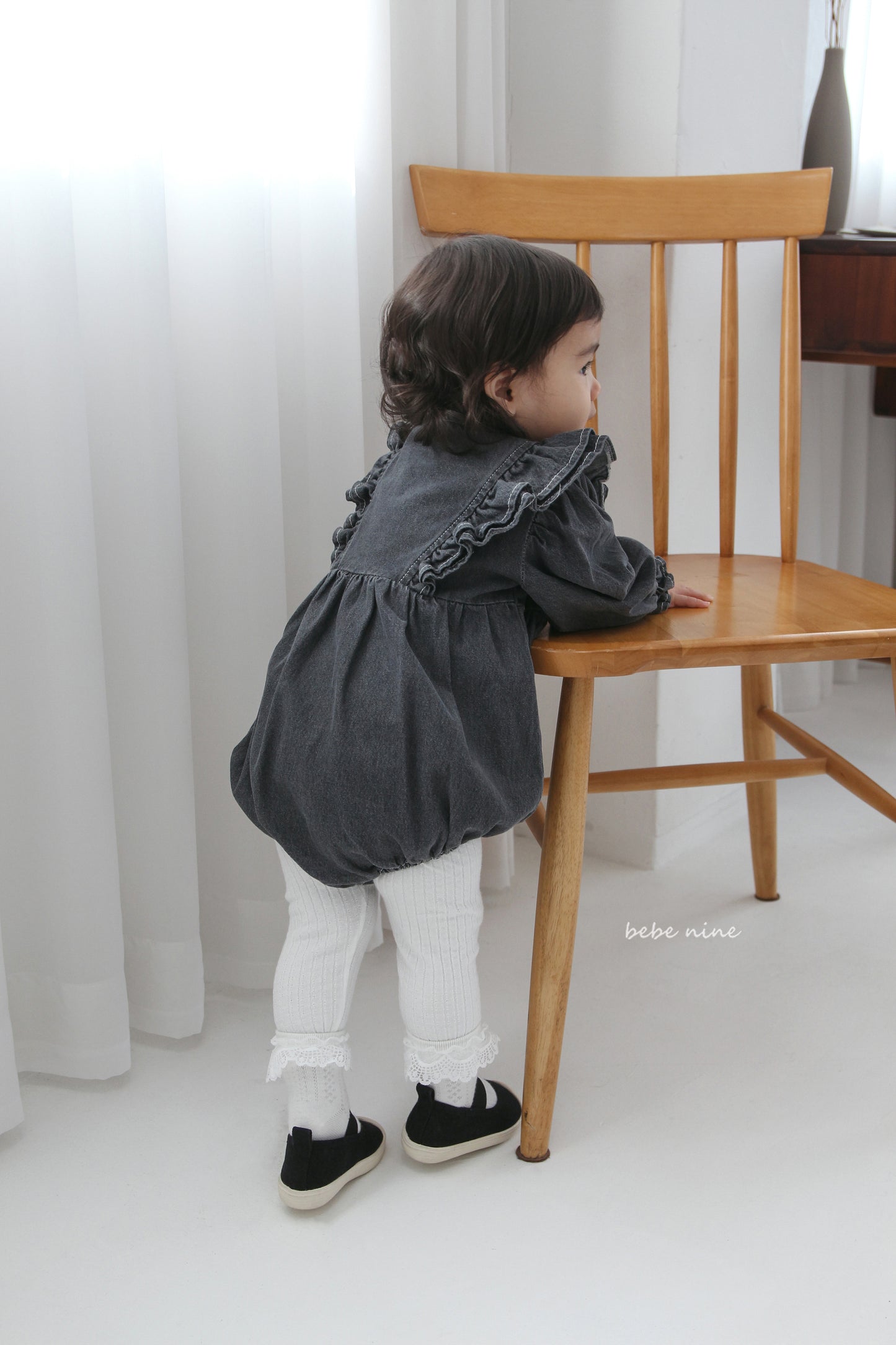 韓國童裝 26春 | BN01 Lara Denim Suit (65~90cm)