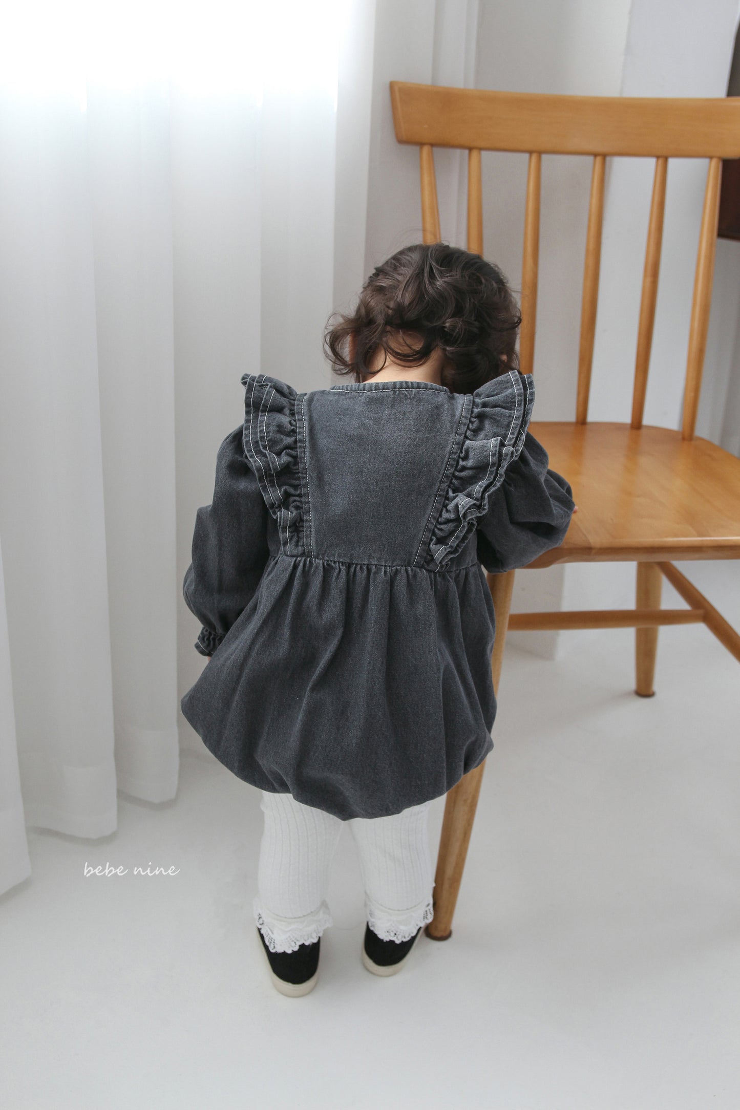 韓國童裝 26春 | BN01 Lara Denim Suit (65~90cm)