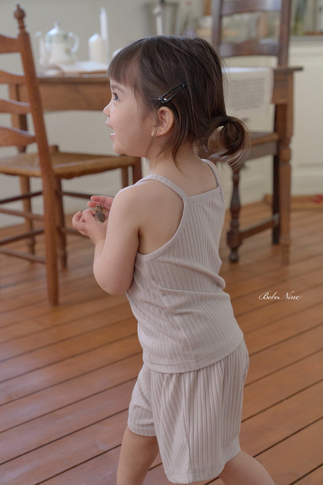 韓國童裝 26夏| BN30 Sleeveless Ribbed Set 無袖羅紋套裝