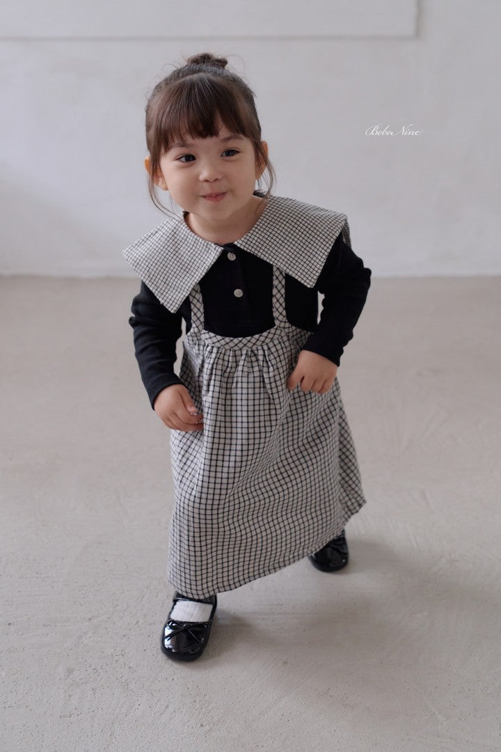 韓國童裝 26秋| BN41 Kiriel Overall Skirt 吊帶裙 (75-115)