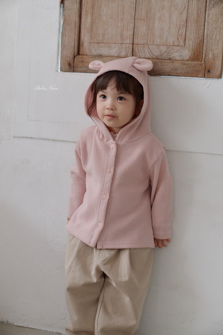 韓國童裝 26秋| BN33 Cookie Bear Cardigan 開衫外套 (75-115)