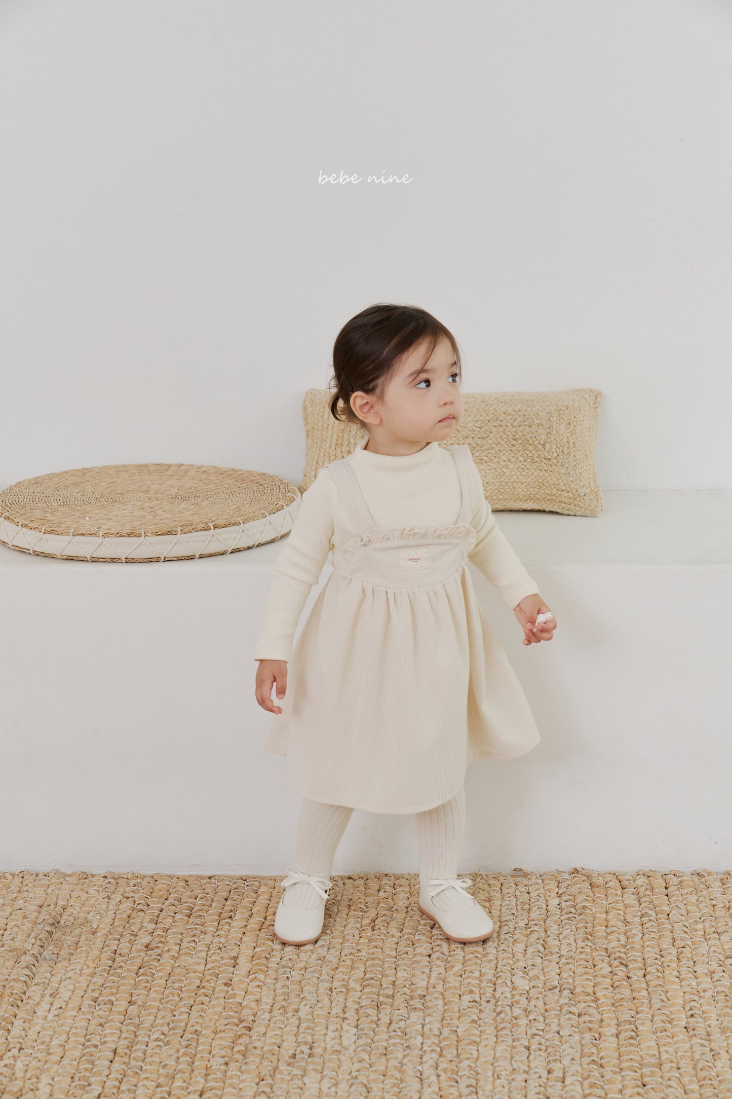 韓國童裝 25秋冬| BN25432 Bong Bong Overall Dress