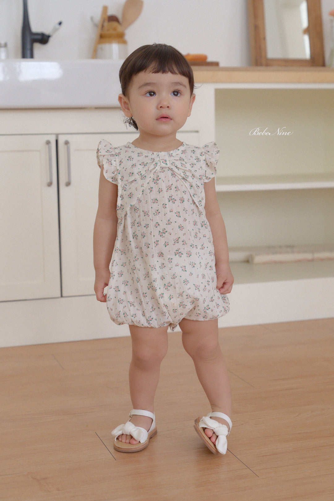BN85 Ruffle Ribbon Suit 荷葉綁帶包屁衣