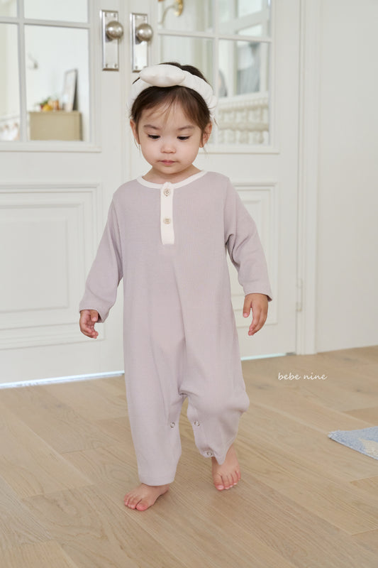 韓國童裝 25秋| BN25304 LYON RIBBED SUIT