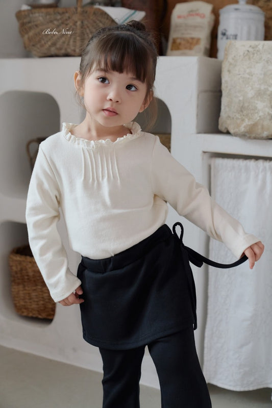 韓國童裝 26秋| BN44 Maison Frill Tee 上衣 (75-115)
