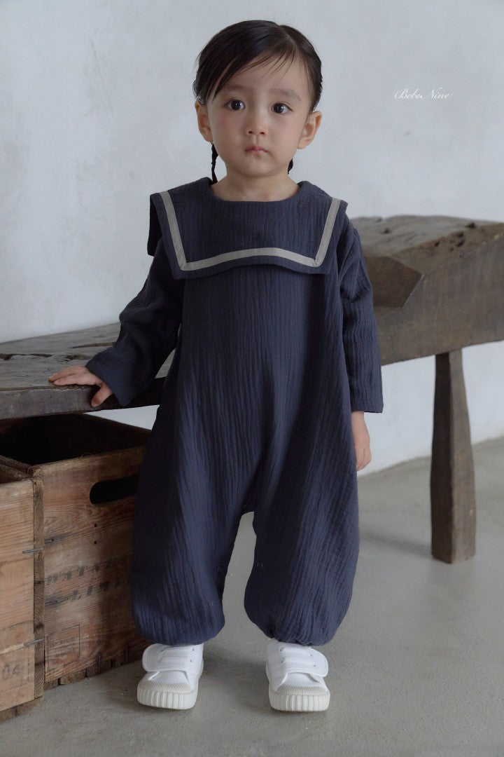 韓國童裝 26秋| BN08 Square Sailor Suit 包屁衣 (12M-24M)