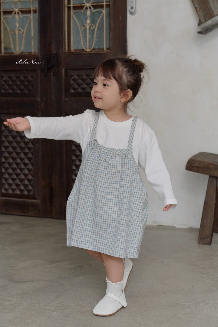 韓國童裝 26秋| BN41 Kiriel Overall Skirt 吊帶裙 (75-115)