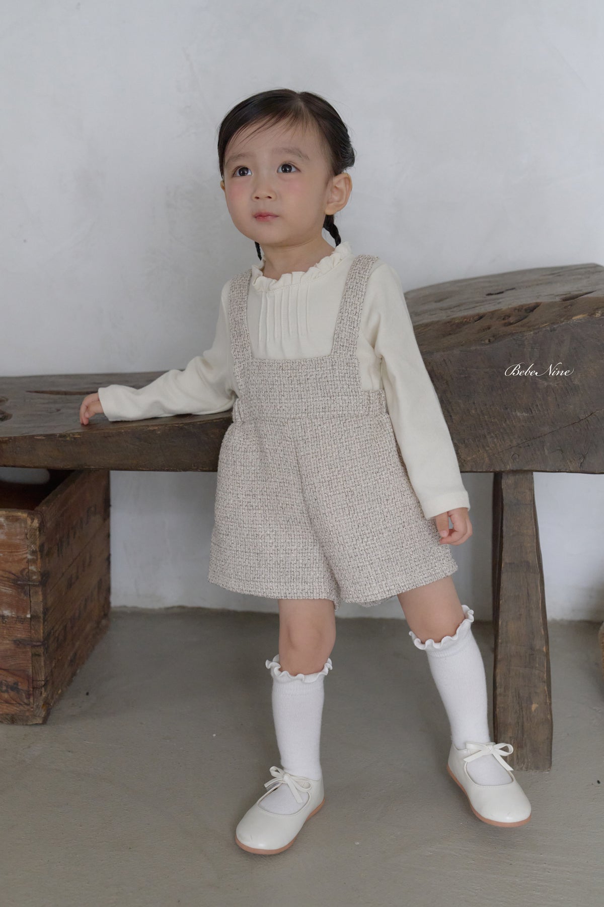 韓國童裝 26秋| BN03 Rococo Overall Pants 吊帶褲 (12M-24M)