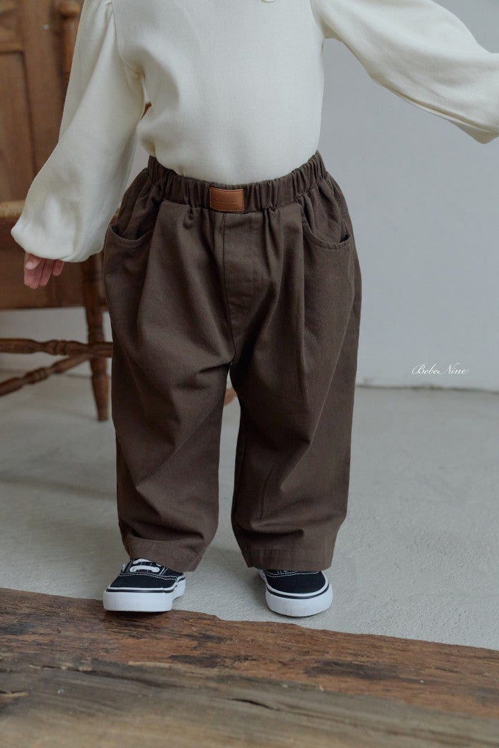 韓國童裝 26秋| BN57 Momo Cotton Pants 長褲 (75-115)