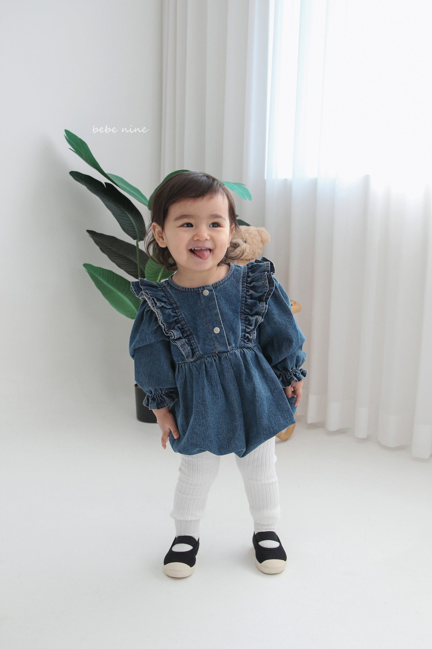 韓國童裝 26春 | BN01 Lara Denim Suit (65~90cm)