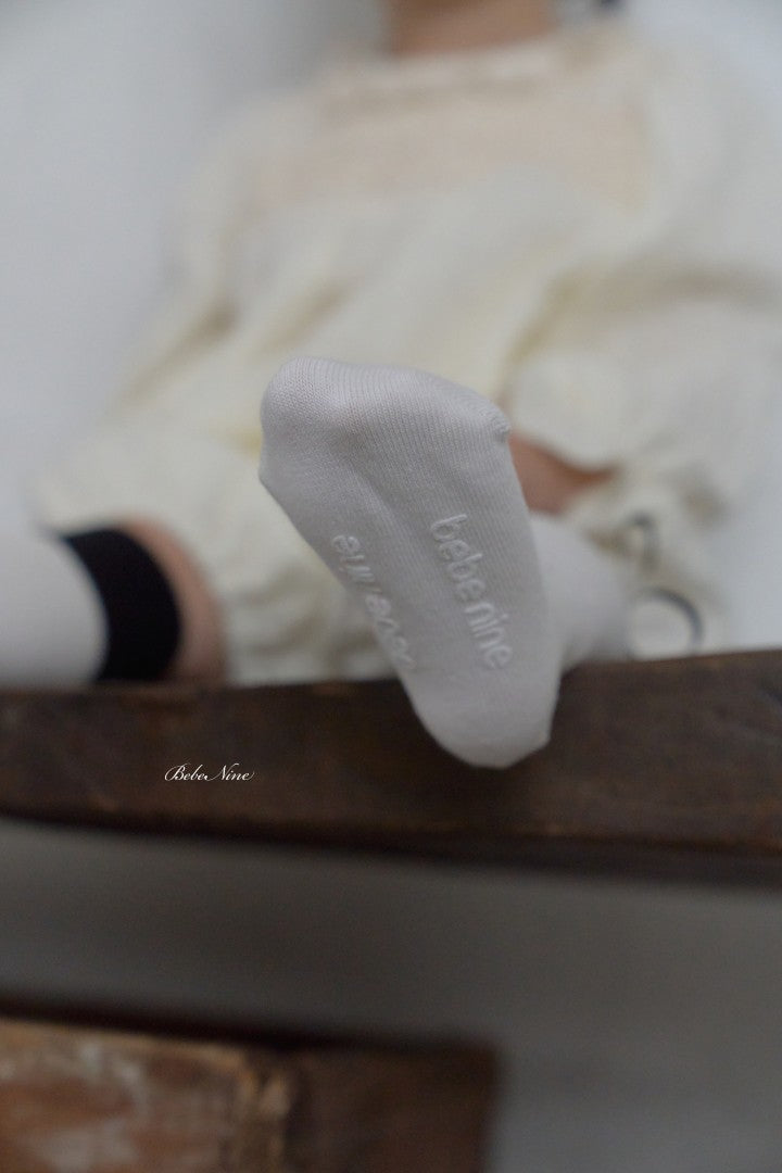 韓國童裝 26秋| BN63 Nine Ribbon Half Stockings Set 中筒襪(2雙裝) (S-L)