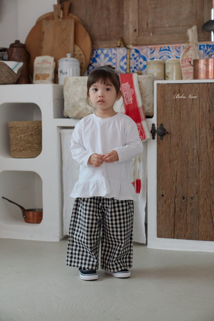 韓國童裝 26秋| BN48 Page Check Pants 長褲 (75-115)