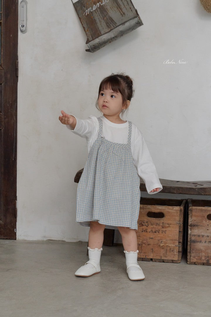 韓國童裝 26秋| BN41 Kiriel Overall Skirt 吊帶裙 (75-115)