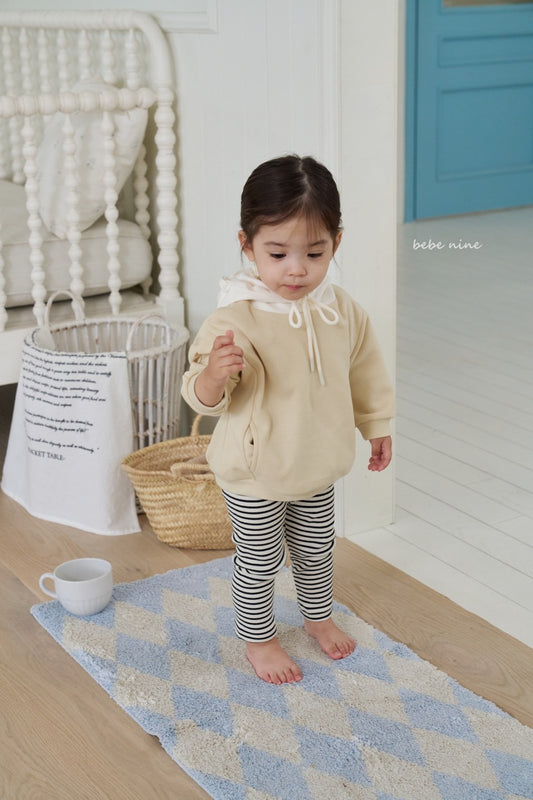 韓國童裝 25秋| BN25348 NINE STRIPE LEGGINGS
