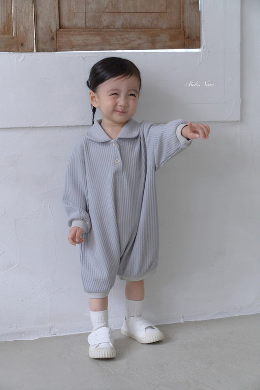 韓國童裝 26秋| BN23 Monaca Collar Suit 包屁衣 (12M-24M)