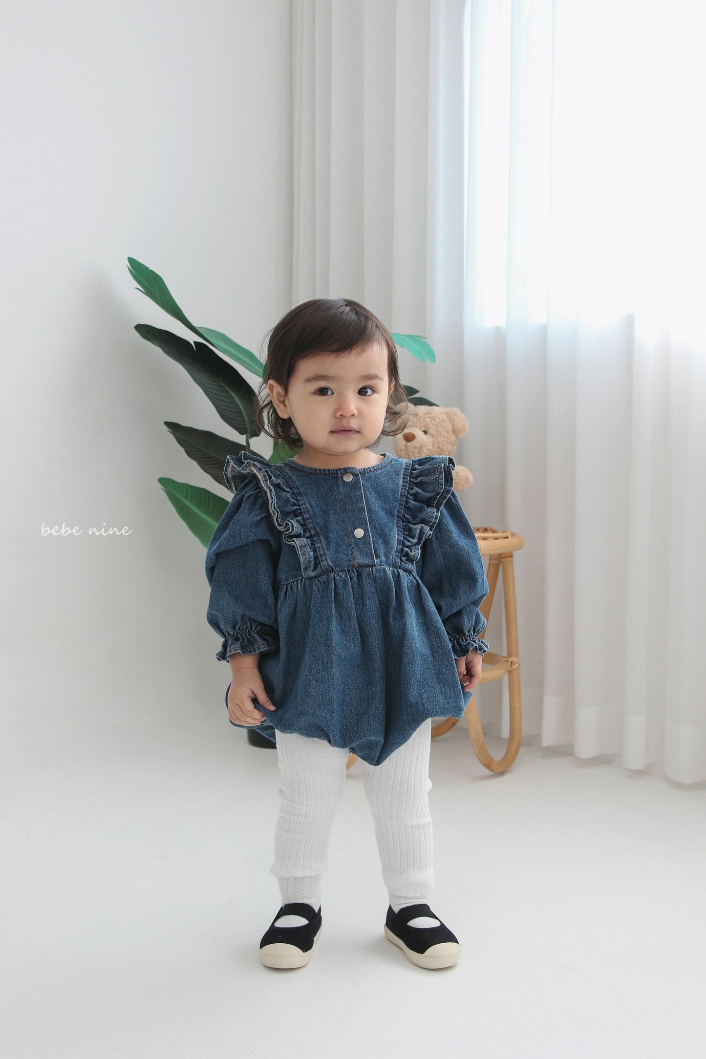 韓國童裝 26春 | BN01 Lara Denim Suit (65~90cm)