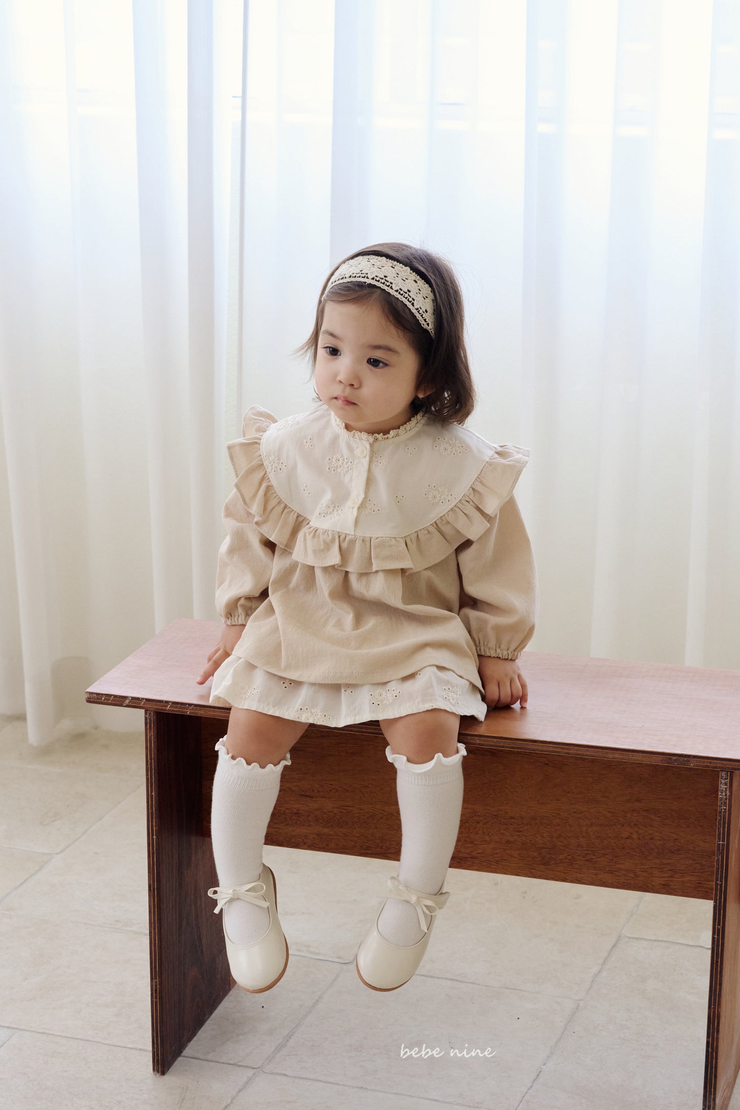 韓國童裝 26春 | BN37 Nine Frill Socks (3p) (65~110cm)