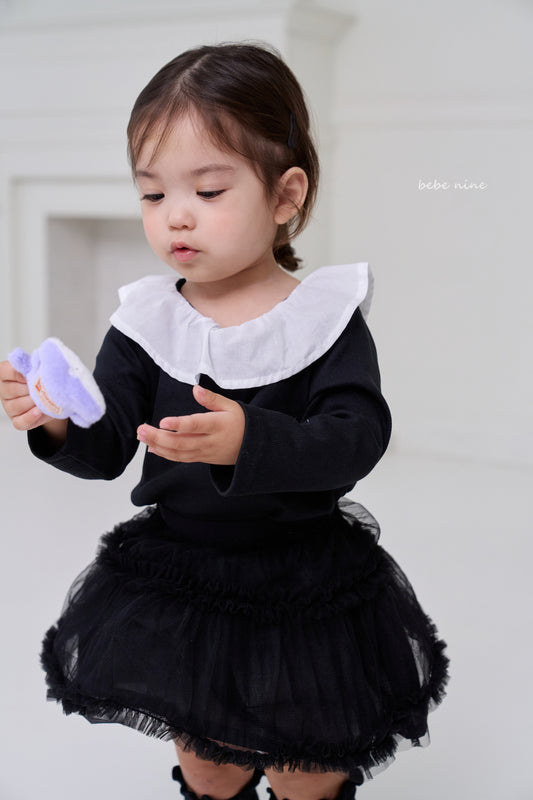 韓國童裝 25秋| BN25332 ROSE RIBBON BLOUSE