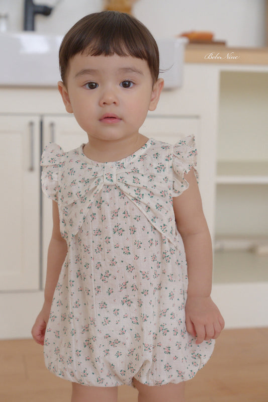 BN85 Ruffle Ribbon Suit 荷葉綁帶包屁衣