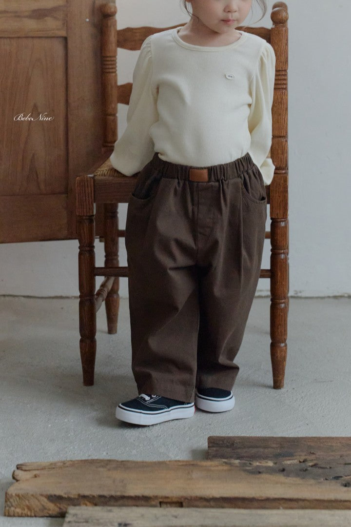 韓國童裝 26秋| BN57 Momo Cotton Pants 長褲 (75-115)