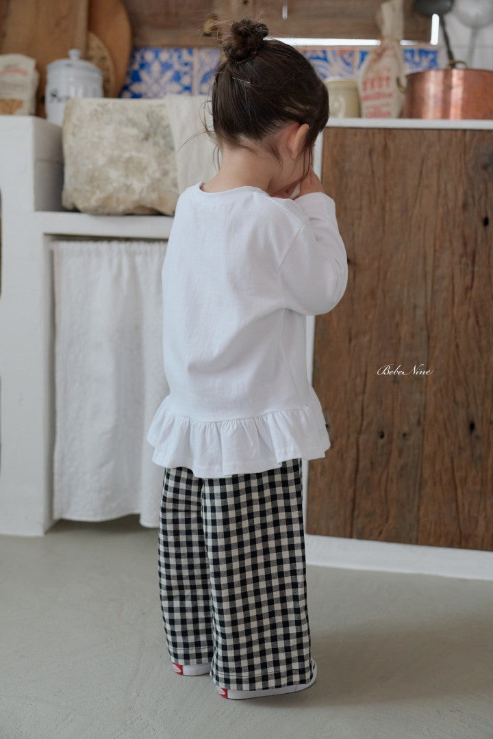 韓國童裝 26秋| BN48 Page Check Pants 長褲 (75-115)