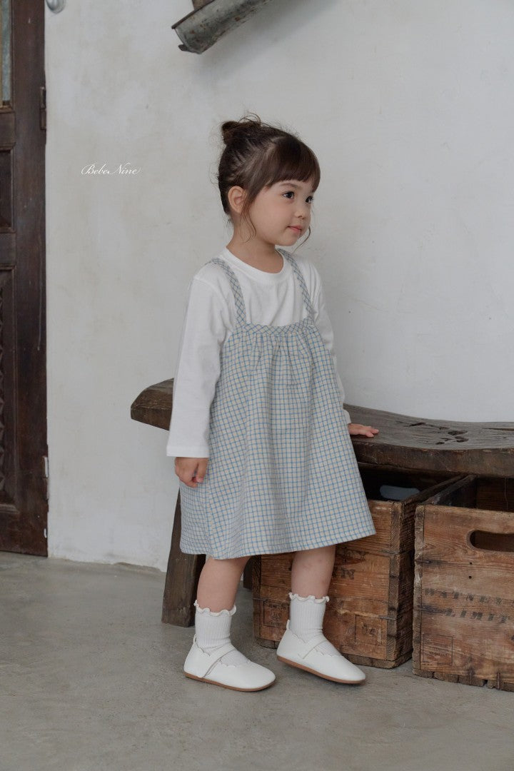 韓國童裝 26秋| BN41 Kiriel Overall Skirt 吊帶裙 (75-115)