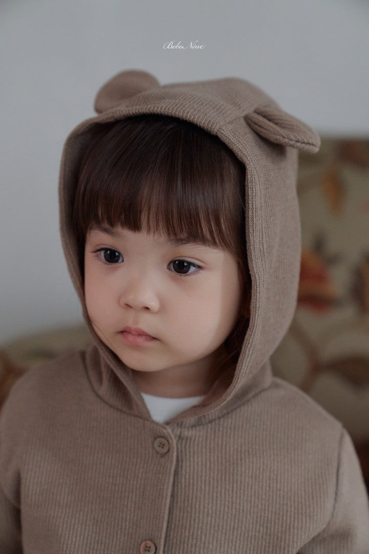 韓國童裝 26秋| BN33 Cookie Bear Cardigan 開衫外套 (75-115)