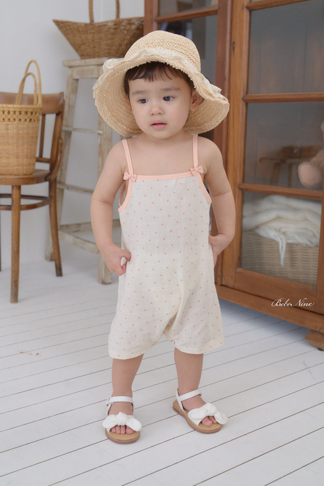 BN91 Blanc Dot Suit 布朗點點包屁衣