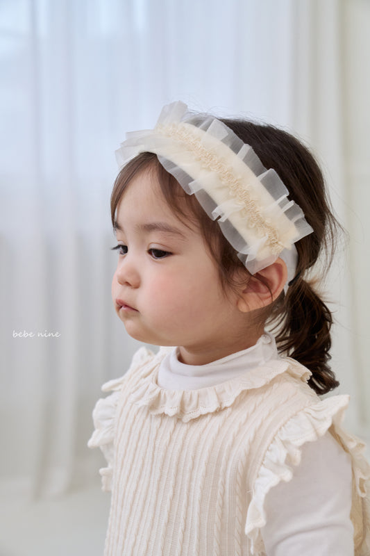 韓國童裝 25秋| BN25317 MESH HAIRBAND
