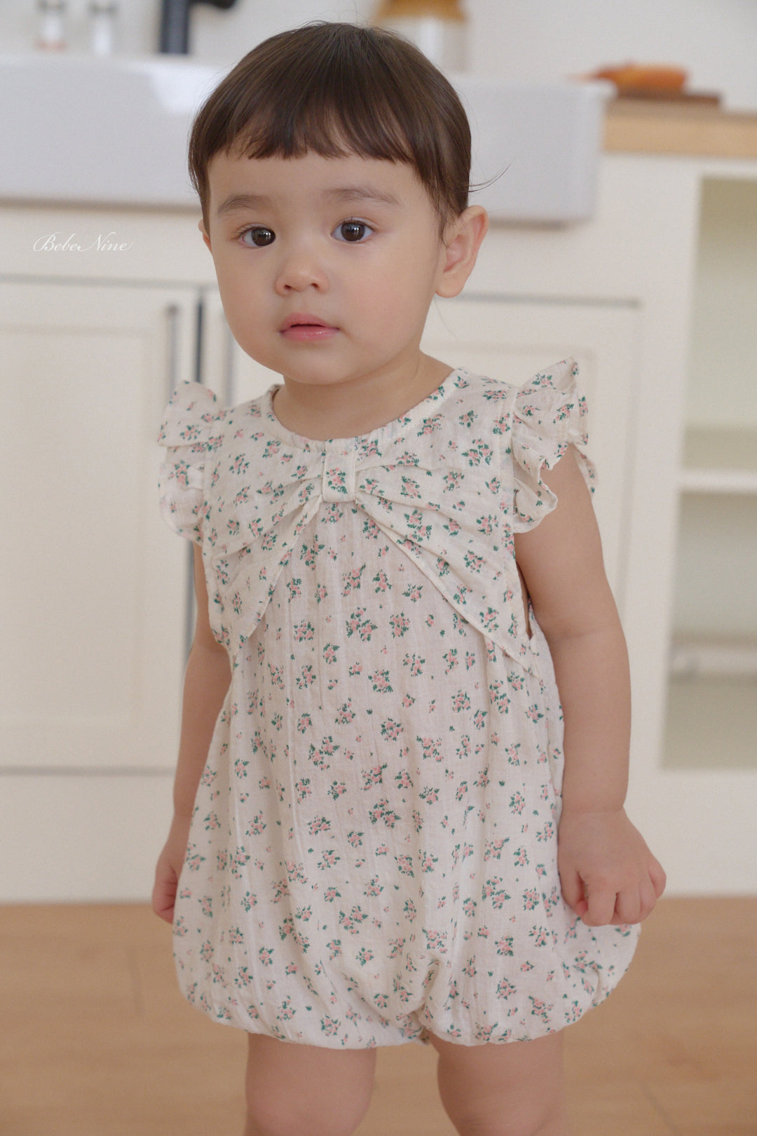 BN85 Ruffle Ribbon Suit 荷葉綁帶包屁衣