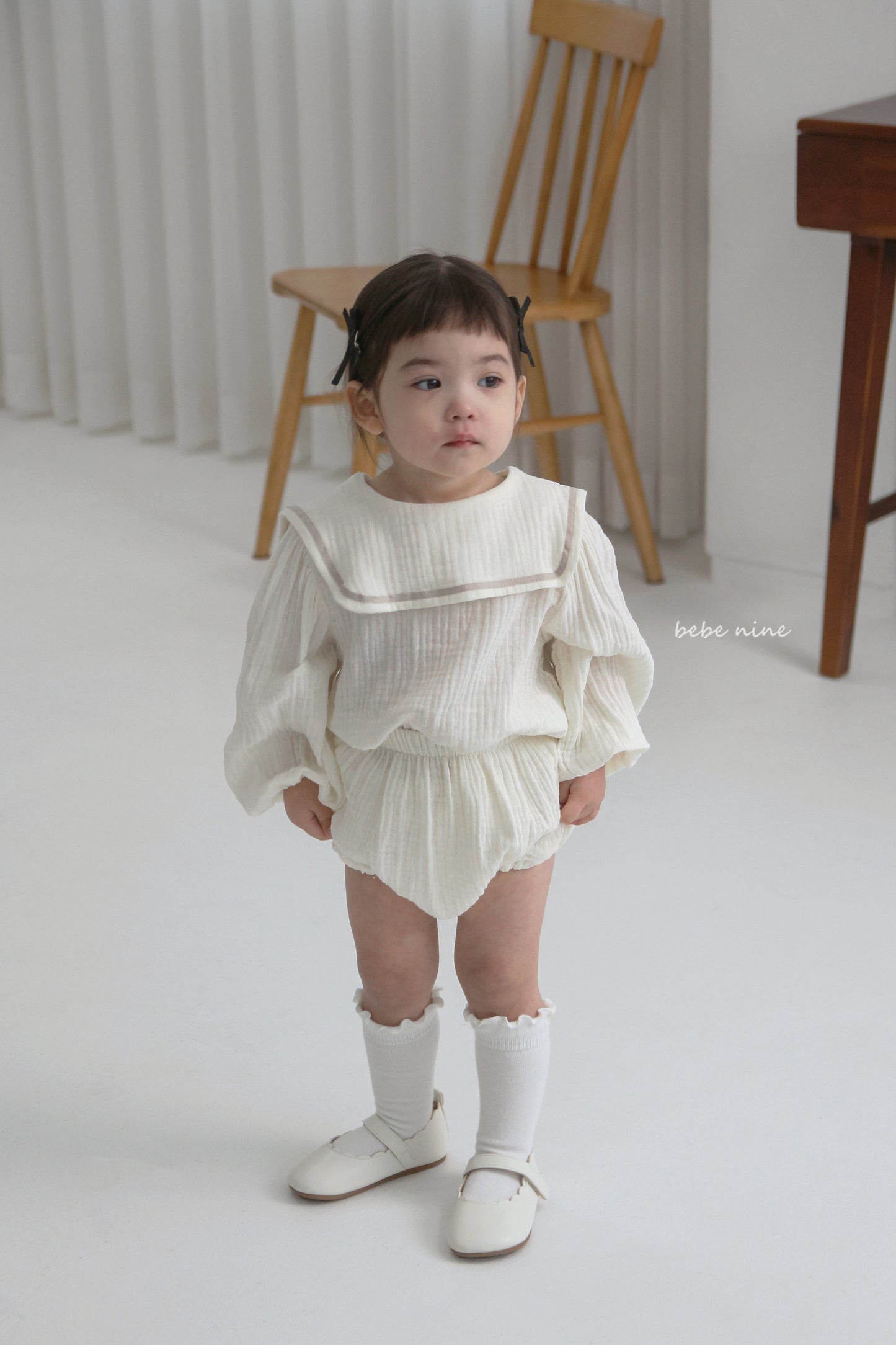 韓國童裝 26春 | BN07 Square Bloomer Set (65~90cm)