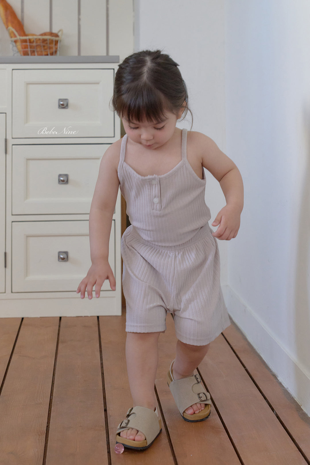韓國童裝 26夏| BN30 Sleeveless Ribbed Set 無袖羅紋套裝