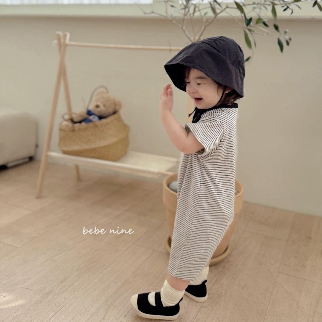 韓國童裝 25夏| BN2529 Daily Striped Baby Suit #同品牌4件85折 #同品牌4件85折