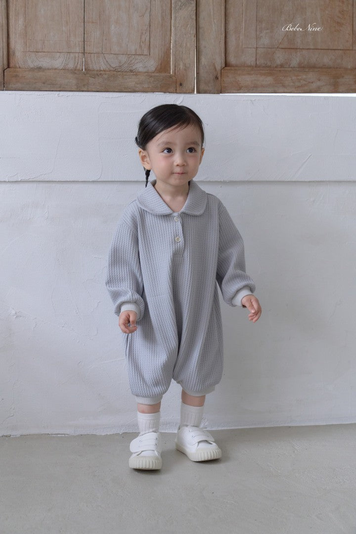 韓國童裝 26秋| BN23 Monaca Collar Suit 包屁衣 (12M-24M)
