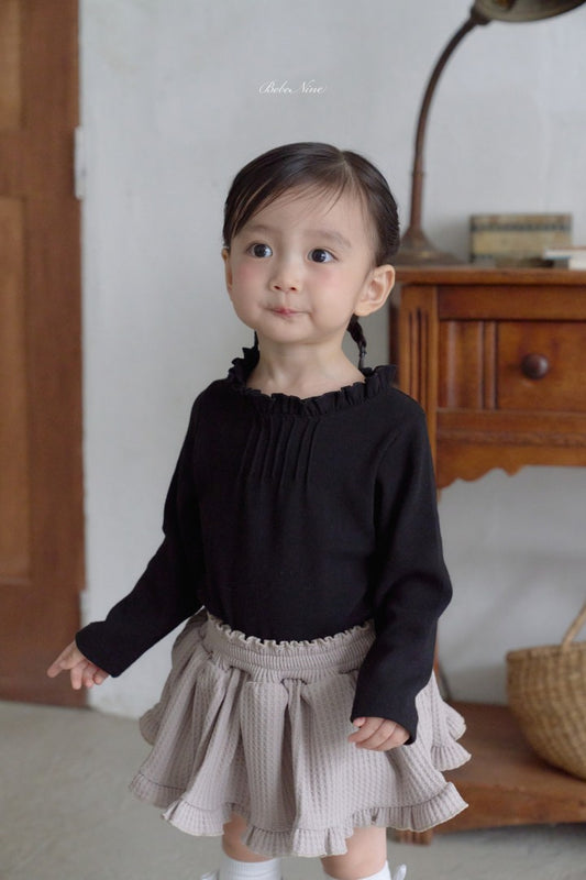 韓國童裝 26秋| BN44 Maison Frill Tee 上衣 (75-115)