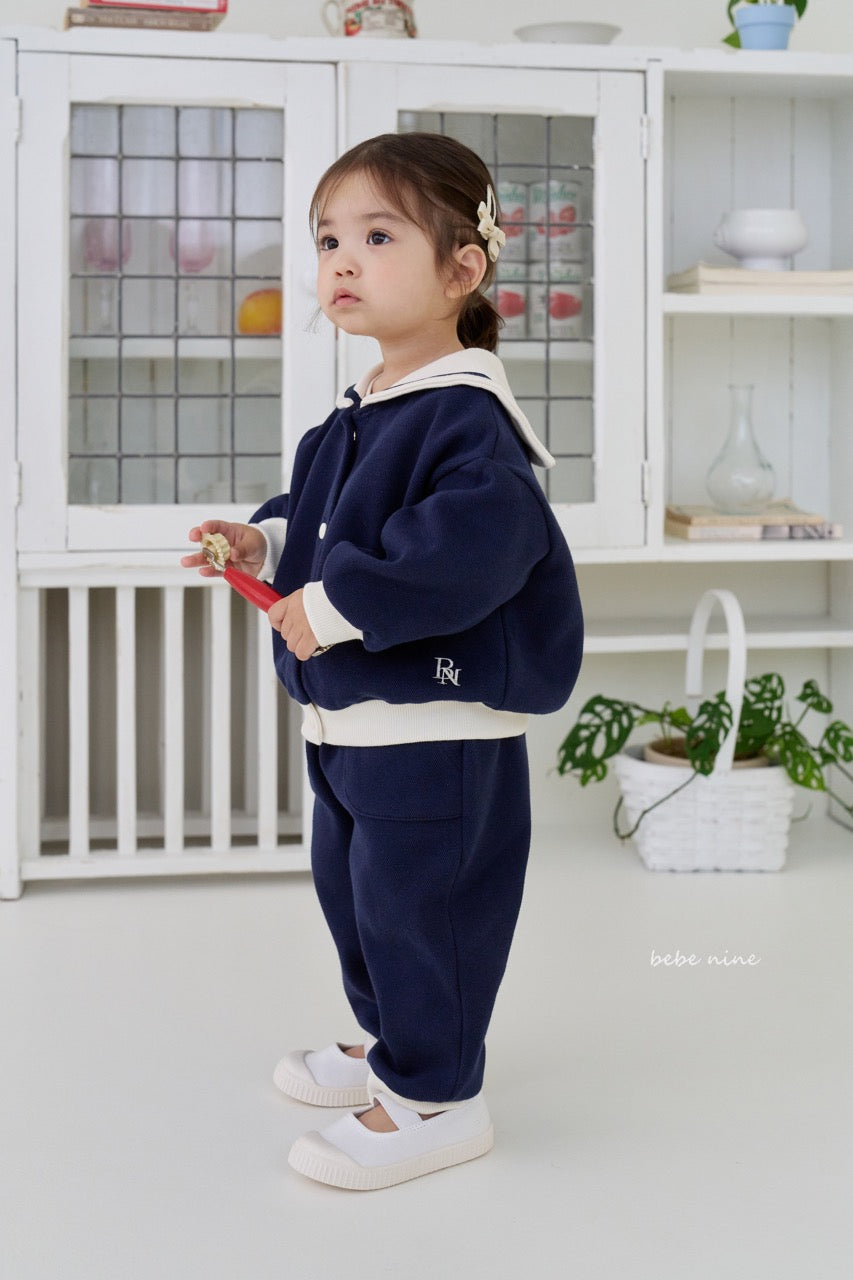 韓國童裝 25秋| BN25350 MARINE BASIC PANTS