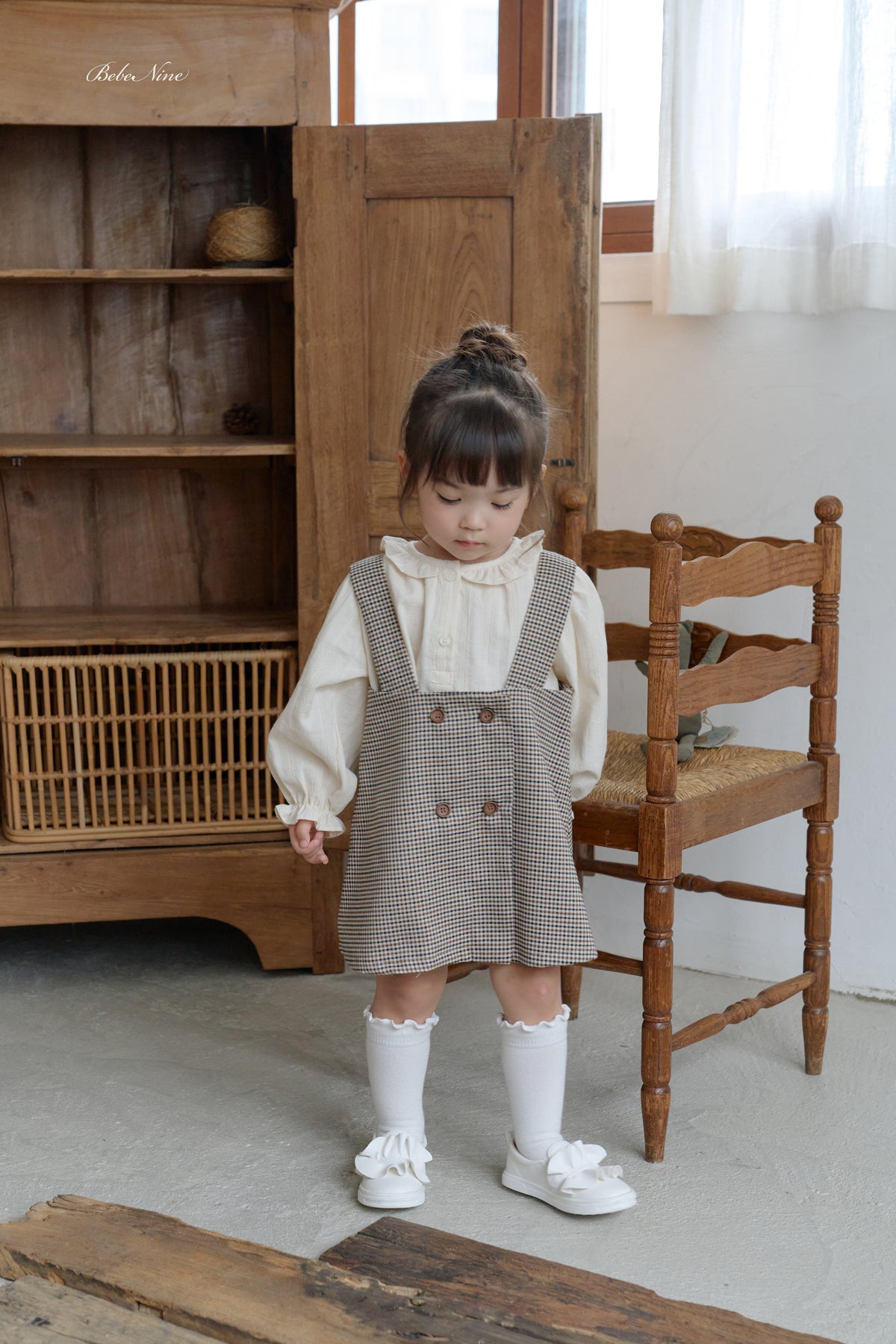 韓國童裝 26秋| BN04 Lua Tweed Dress 連身裙 (75-115)
