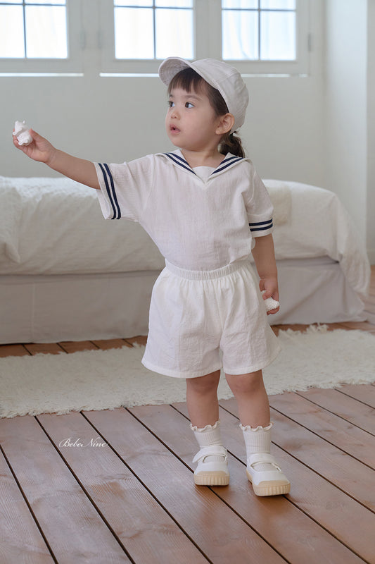 韓國童裝 26夏| BN02 Lia Marine Set 莉亞海軍風套裝