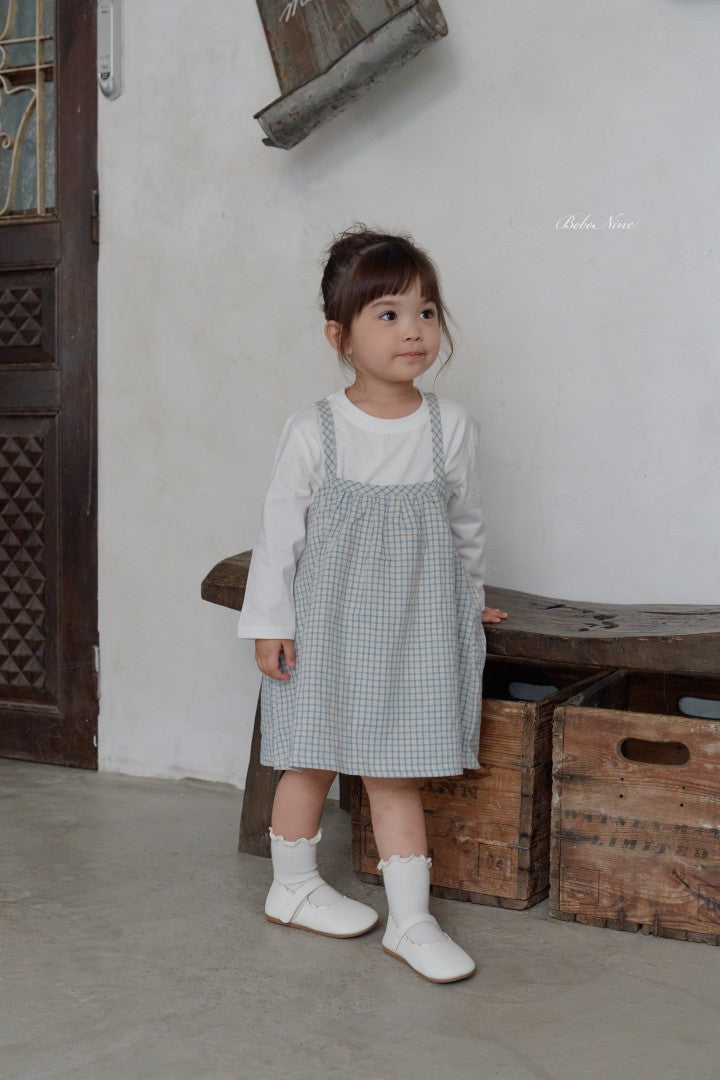 韓國童裝 26秋| BN41 Kiriel Overall Skirt 吊帶裙 (75-115)
