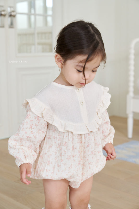 韓國童裝 25秋| BN25307 SERENA FLOWER SUIT