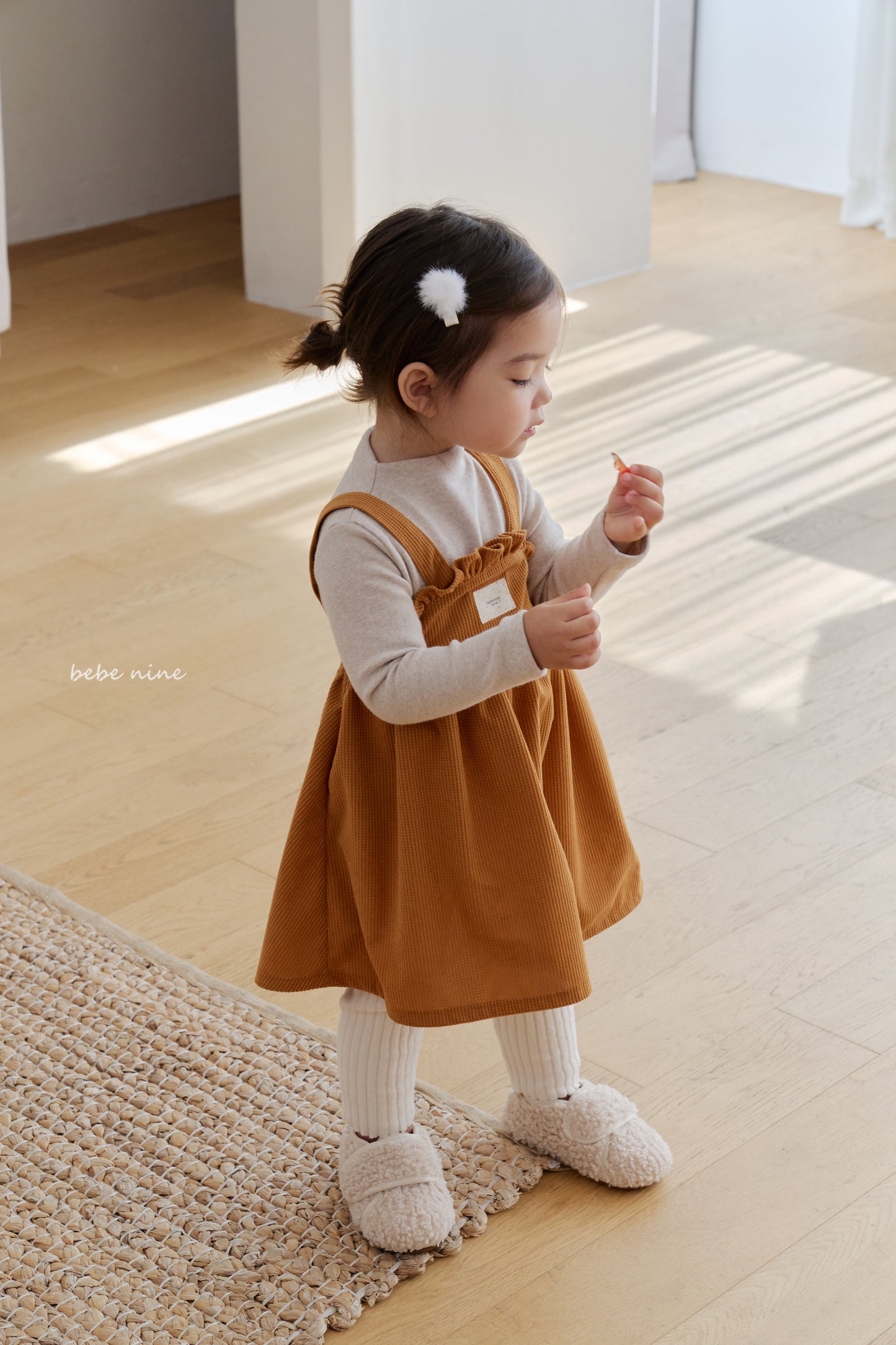 韓國童裝 25秋冬| BN25432 Bong Bong Overall Dress