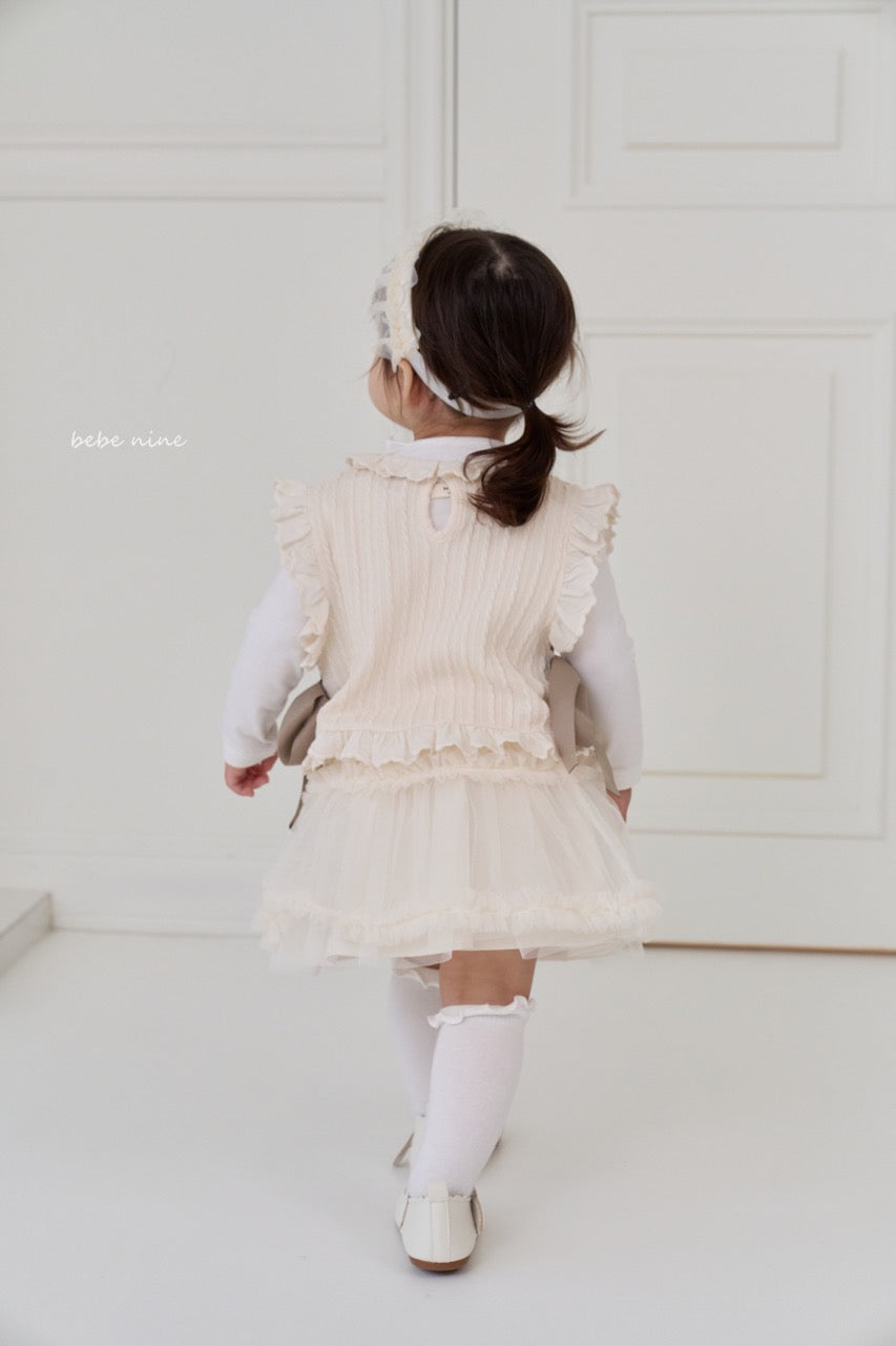 韓國童裝 25秋| BN25356 SUNNY TUTU SKIRT