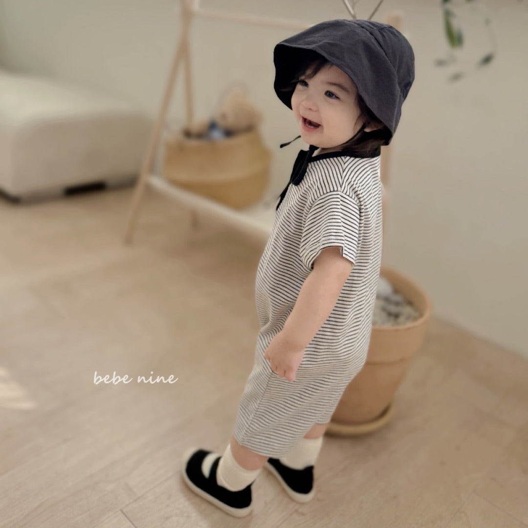 韓國童裝 25夏| BN2529 Daily Striped Baby Suit #同品牌4件85折 #同品牌4件85折